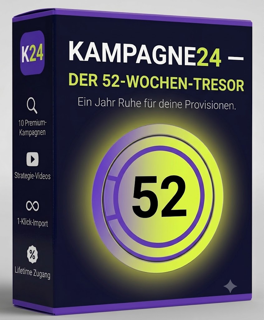 Kampagne24
Der 52-Wochen-Tresor