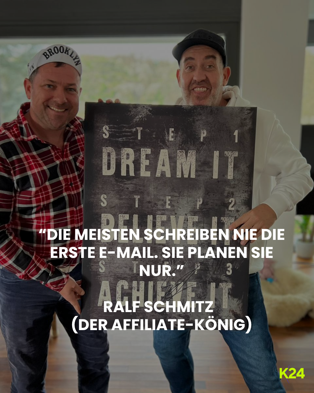 Zitat-Grafik von Ralf Schmitz, Der Affiliate-König