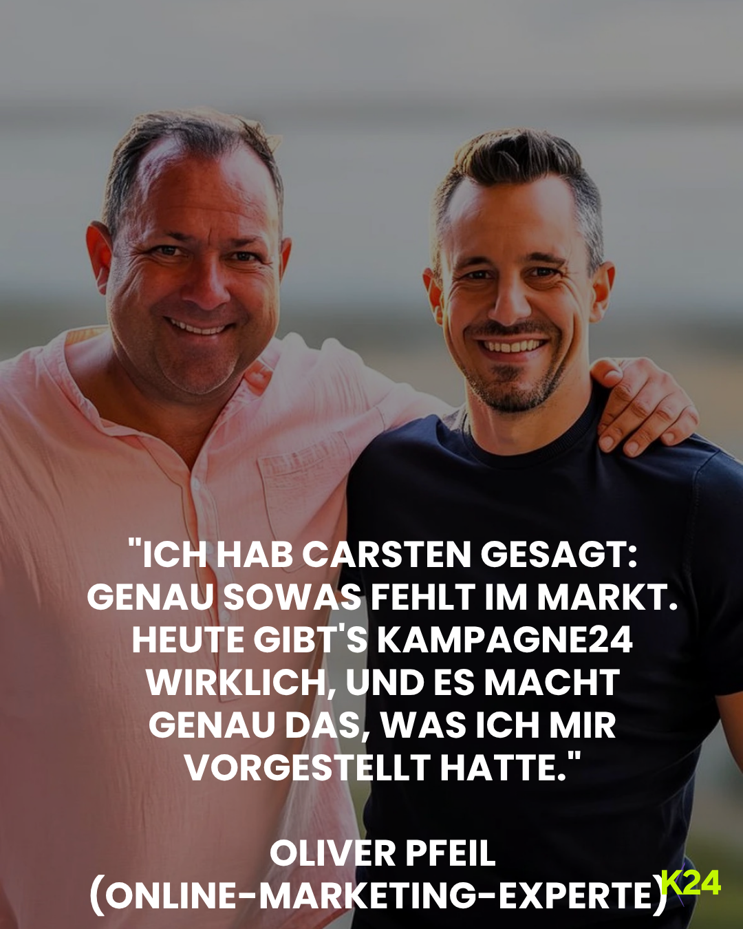 Zitat-Grafik von Oliver Pfeil, Online-Marketing-Experte